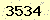 請輸入此驗證碼 : 3534