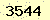 請輸入此驗證碼 : 3544