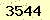 請輸入此驗證碼 : 3544