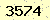 請輸入此驗證碼 : 3574