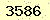 請輸入此驗證碼 : 3586
