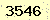 請輸入此驗證碼 : 3546