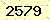 請輸入此驗證碼 : 2579