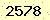 請輸入此驗證碼 : 2578