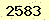 請輸入此驗證碼 : 2583