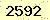 請輸入此驗證碼 : 2592