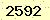 請輸入此驗證碼 : 2592