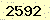 請輸入此驗證碼 : 2592