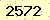 請輸入此驗證碼 : 2572