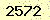 請輸入此驗證碼 : 2572