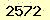請輸入此驗證碼 : 2572