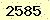 請輸入此驗證碼 : 2585