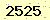 請輸入此驗證碼 : 2525