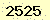 請輸入此驗證碼 : 2525