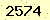請輸入此驗證碼 : 2574