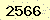 請輸入此驗證碼 : 2566