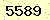 請輸入此驗證碼 : 5589