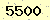 請輸入此驗證碼 : 5500