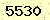 請輸入此驗證碼 : 5530
