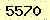 請輸入此驗證碼 : 5570