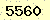 請輸入此驗證碼 : 5560