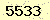 請輸入此驗證碼 : 5533