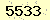 請輸入此驗證碼 : 5533