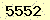 請輸入此驗證碼 : 5552