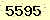 請輸入此驗證碼 : 5595