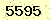請輸入此驗證碼 : 5595