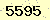 請輸入此驗證碼 : 5595