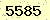 請輸入此驗證碼 : 5585