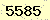 請輸入此驗證碼 : 5585