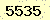請輸入此驗證碼 : 5535