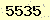 請輸入此驗證碼 : 5535
