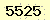 請輸入此驗證碼 : 5525