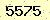 請輸入此驗證碼 : 5575
