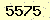 請輸入此驗證碼 : 5575