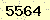 請輸入此驗證碼 : 5564