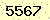請輸入此驗證碼 : 5567