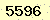 請輸入此驗證碼 : 5596