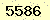 請輸入此驗證碼 : 5586
