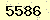 請輸入此驗證碼 : 5586