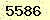請輸入此驗證碼 : 5586