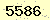 請輸入此驗證碼 : 5586
