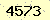 請輸入此驗證碼 : 4573