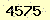 請輸入此驗證碼 : 4575