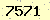 請輸入此驗證碼 : 7571