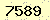 請輸入此驗證碼 : 7589