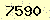 請輸入此驗證碼 : 7590
